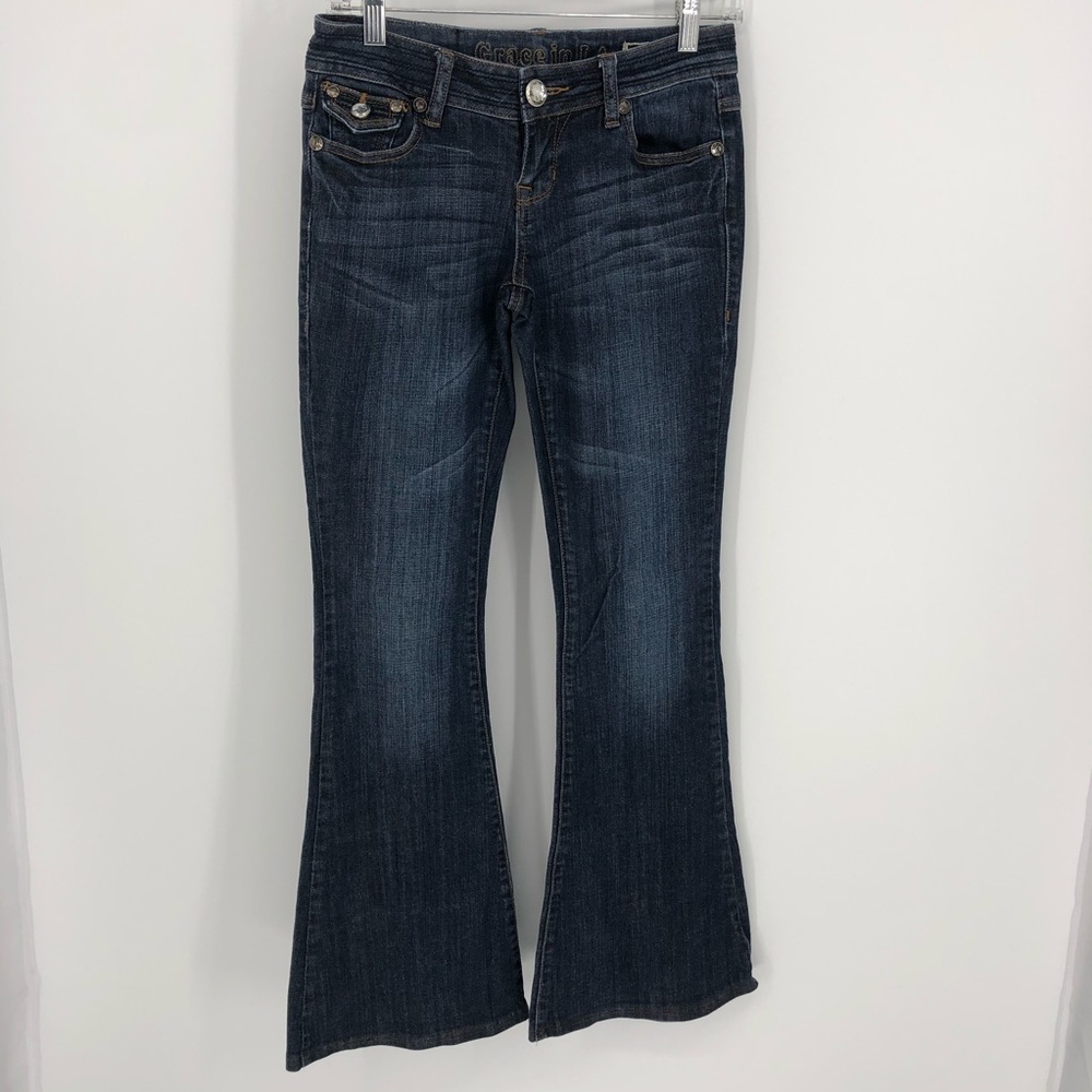 Grace in LA blue jeans